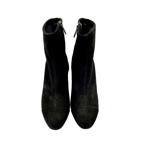 Stivaletto in camoscio elasticizzato