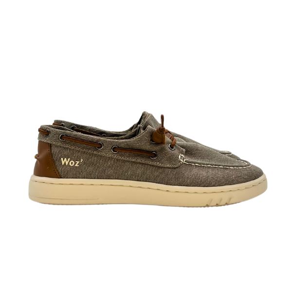 Scarpa tipo barca in cotone