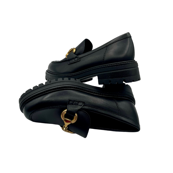 Mocassino con fibbia