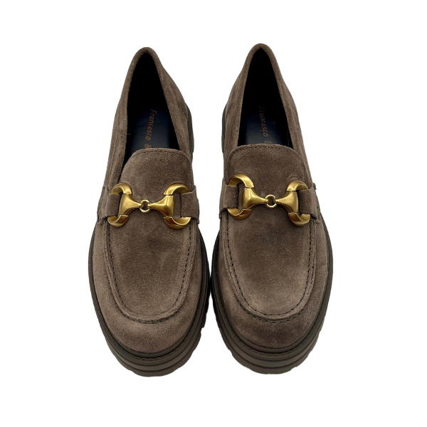 Mocassino con fibbia