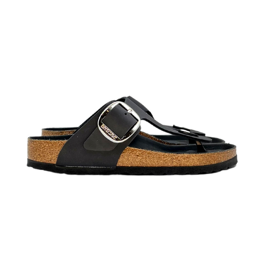 BIRKENSTOCK Gizeh big buckle black