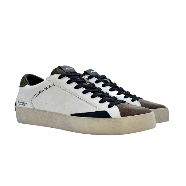 Sneaker Crime London white/olive