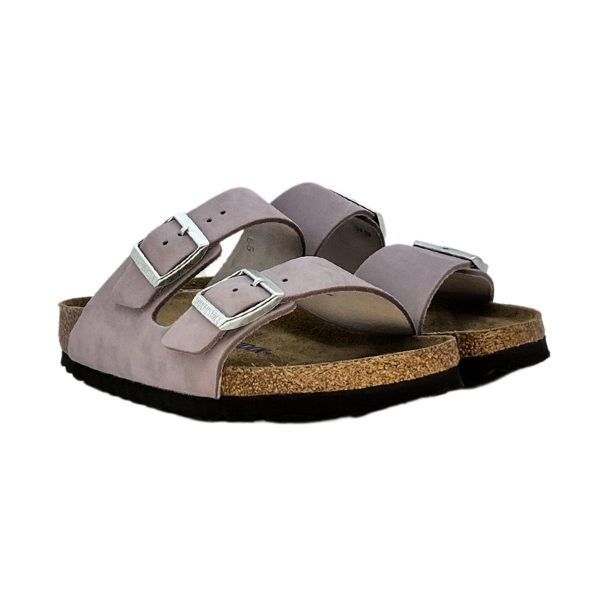 Sandalo Birkenstock doppia fibbia nabuck