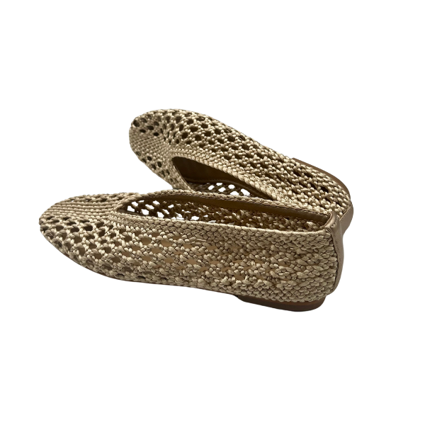 Ballerina in rete metallizata