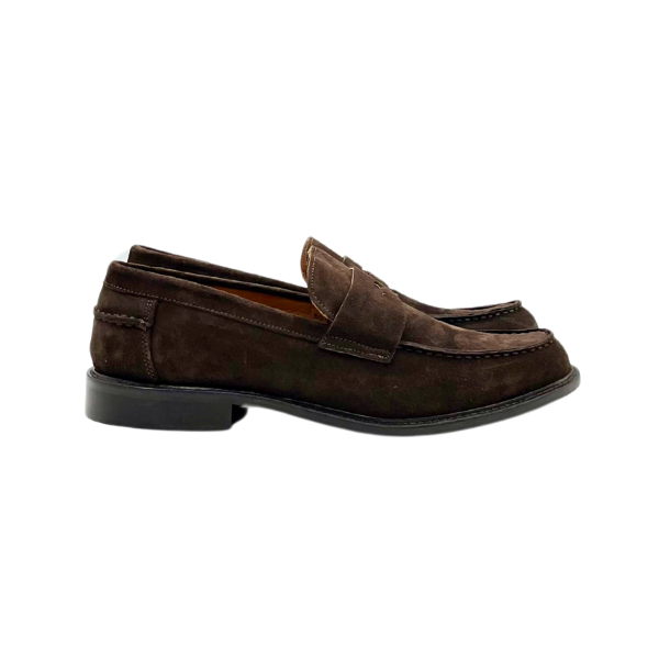 Loafer in camoscio