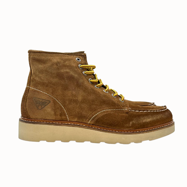 Worker boots allacciato