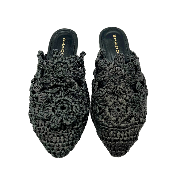 Slipper in rafia