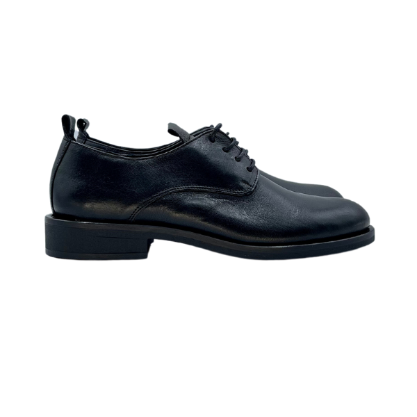 Francesina in pelle nera