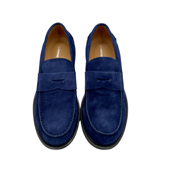 Loafer in camoscio