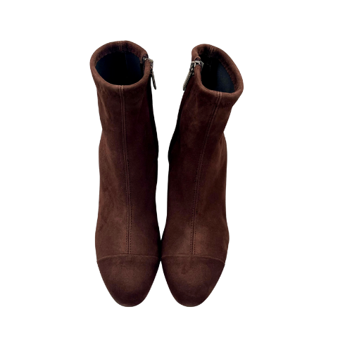 Stivaletto in camoscio elasticizzato