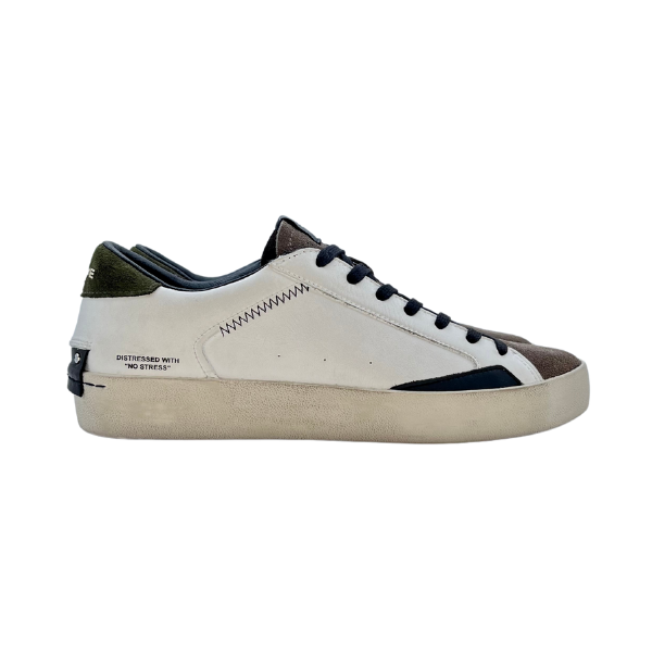 Sneaker Crime London white/olive