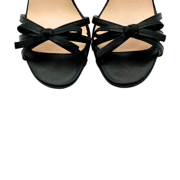 Sandalo con tacco a spillo 7 cm