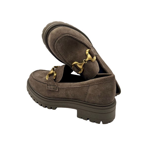 Mocassino con fibbia