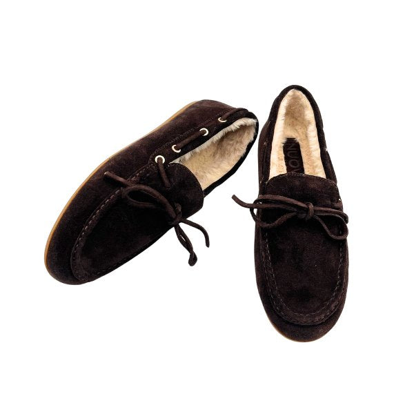 Mocassino eco pelliccia
