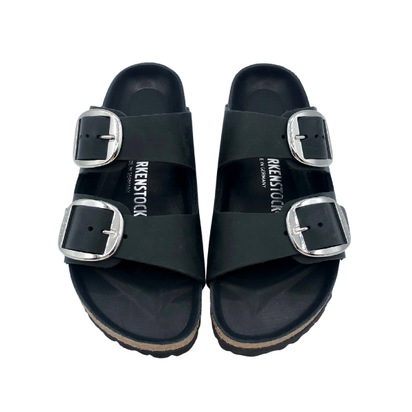 Sandalo Birkenstock big buckle doppia fascia