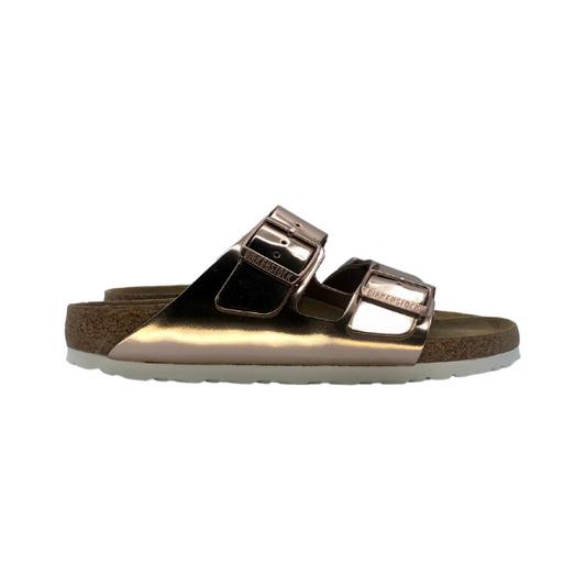 Sandalo Birkenstock metallic doppia fibbia