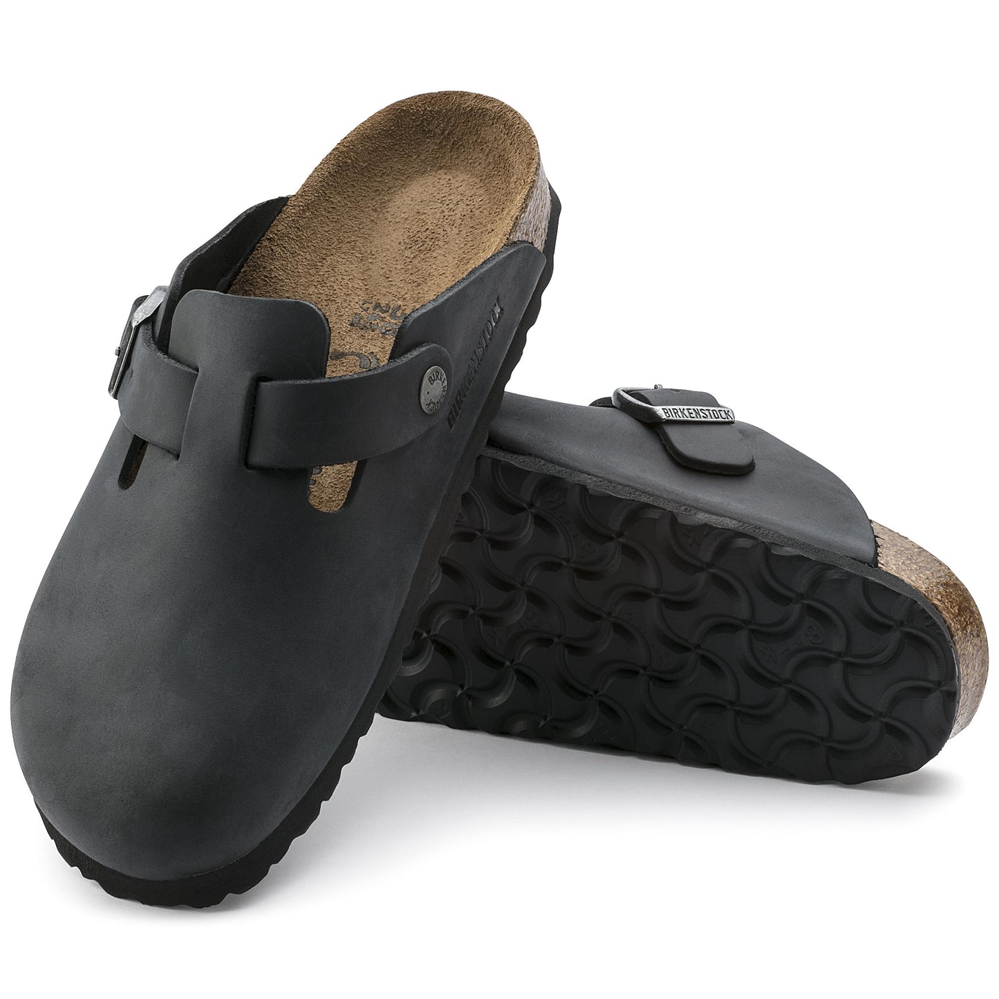 BIRKENSTOCK Boston oiled black