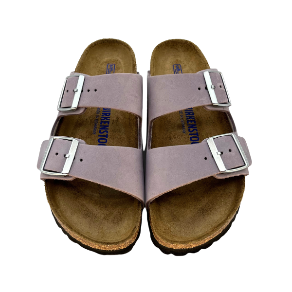Sandalo Birkenstock doppia fibbia nabuck