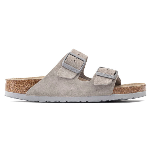 Birkenstock Arizona suede coin grey