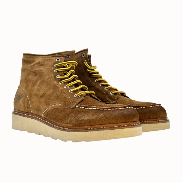 Worker boots allacciato