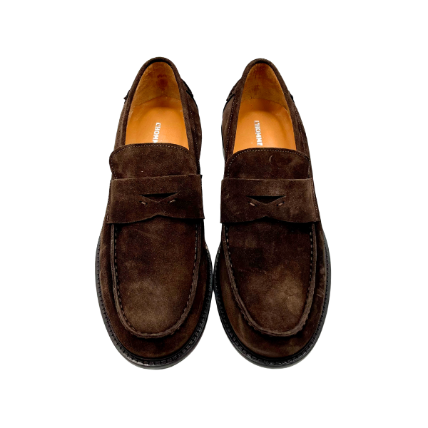 Loafer in camoscio