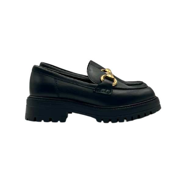Mocassino con fibbia