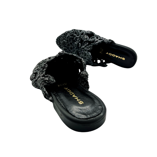 Slipper in rafia