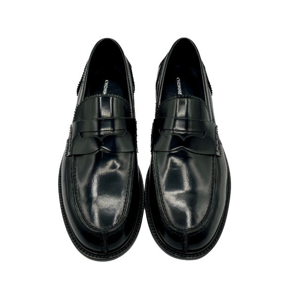 Loafer in pelle abrasivata