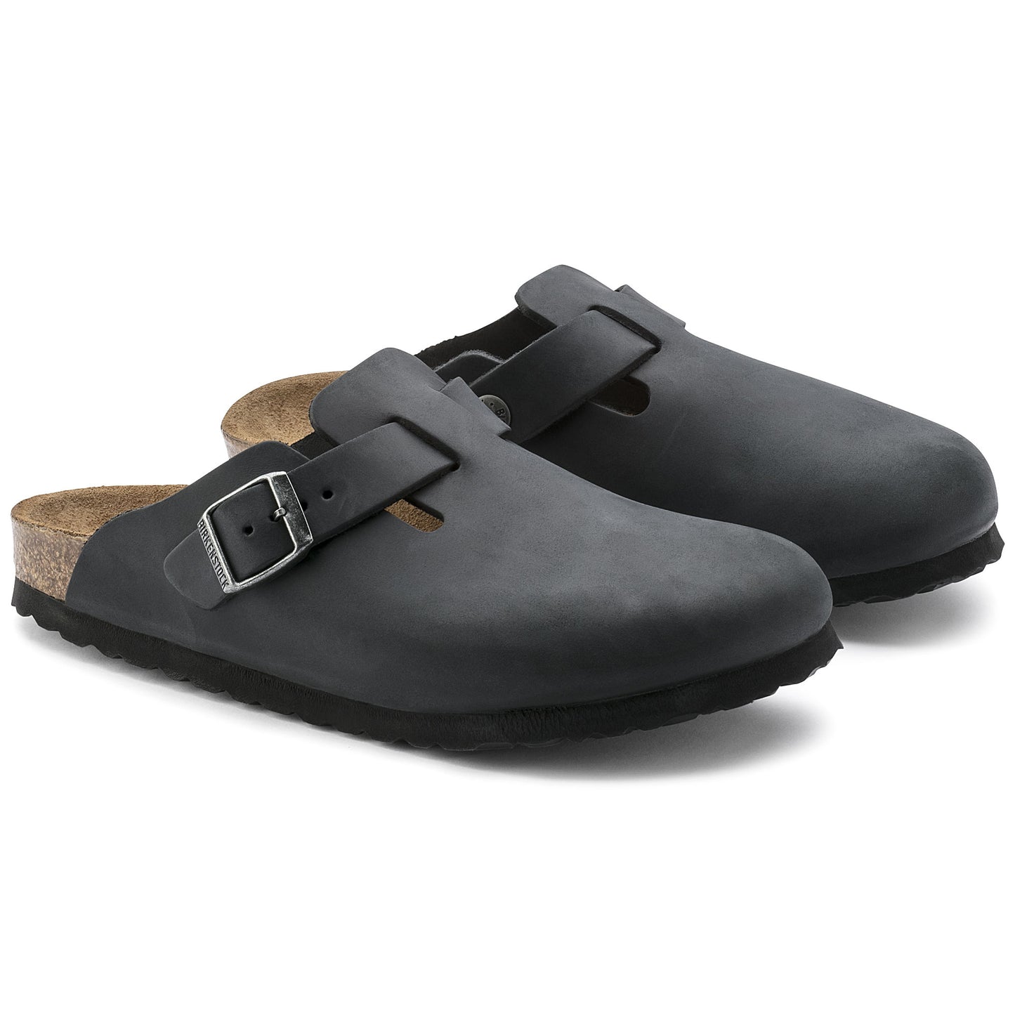 BIRKENSTOCK Boston oiled black