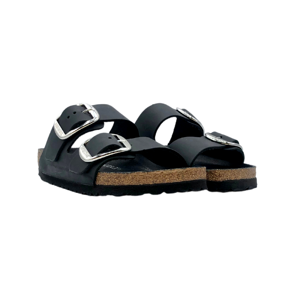 Sandalo Birkenstock big buckle doppia fascia