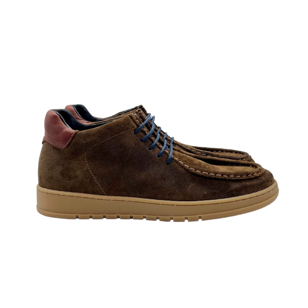 Polacchino tipo ingegnere in suede