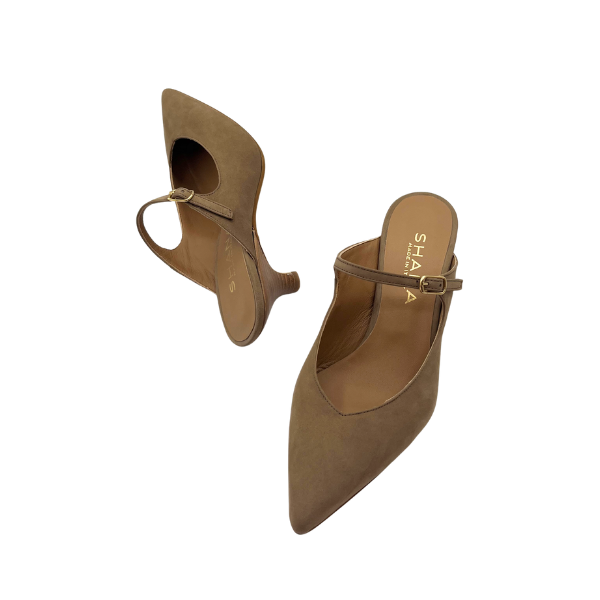Sabot con tacco 5 cm