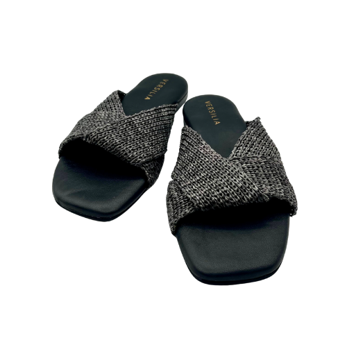 Slides in rafia intrecciata