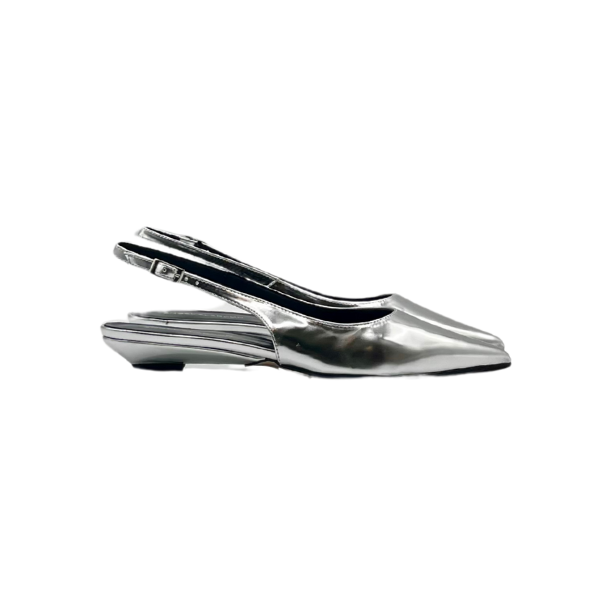 Slingback effetto specchio