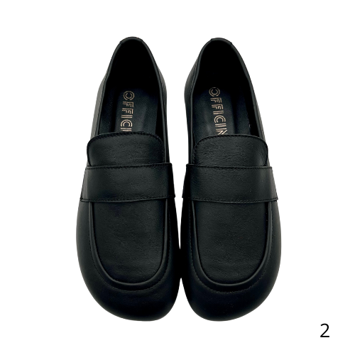 Mocassino con forma a piede