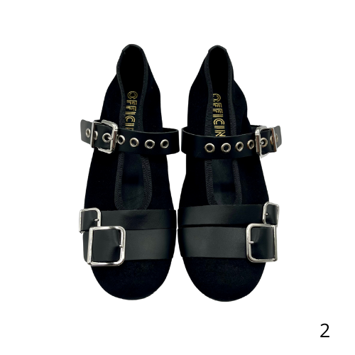Ballerina tripla fibbia