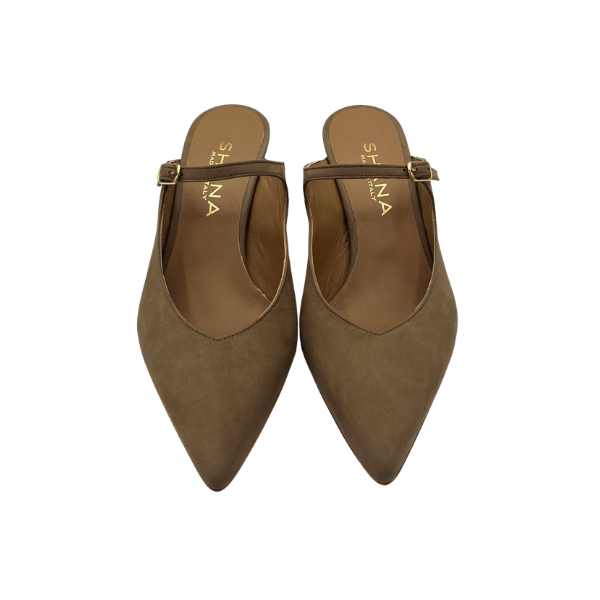 Sabot con tacco 5 cm