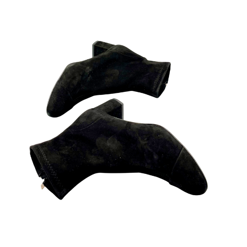 Stivaletto in camoscio elasticizzato