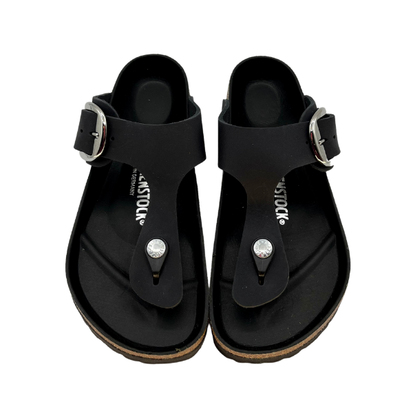 BIRKENSTOCK Gizeh big buckle black