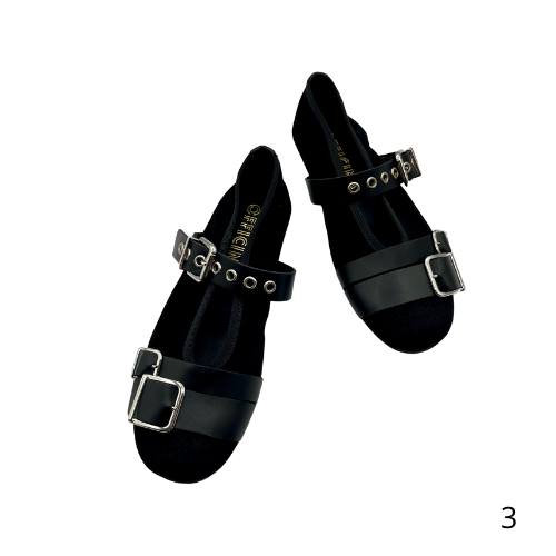 Ballerina tripla fibbia