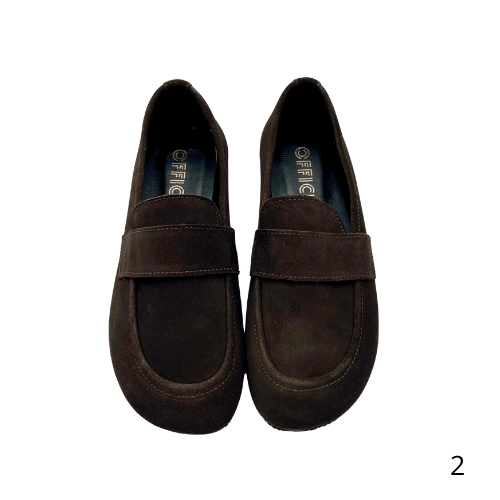 Mocassino con forma a piede