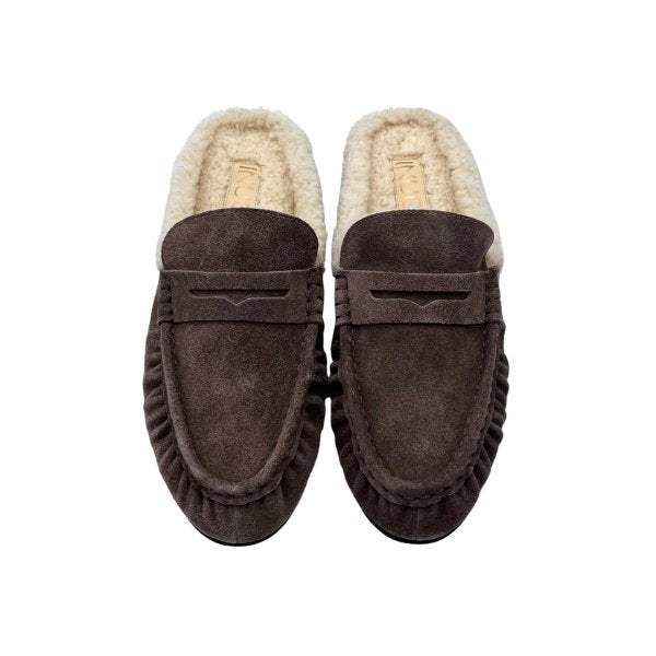 Sabot eco pelliccia