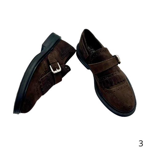 Brogue con frangia