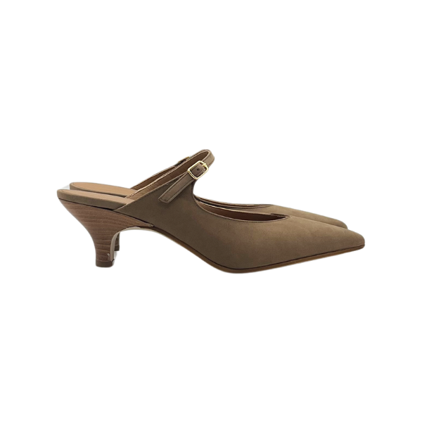 Sabot con tacco 5 cm