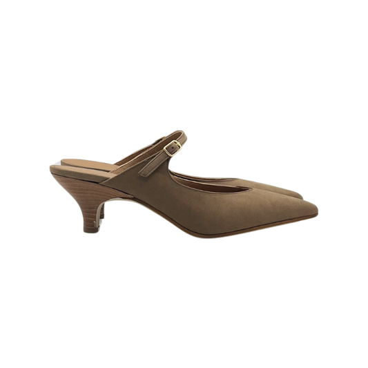 Sabot con tacco 5 cm